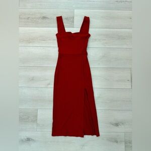 Reformation Scarlett Red Dress - XS